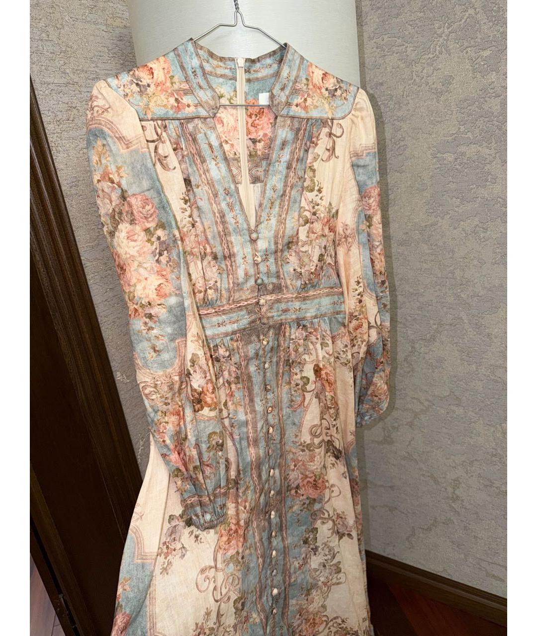 ZIMMERMANN Мульти повседневное платье, фото 5