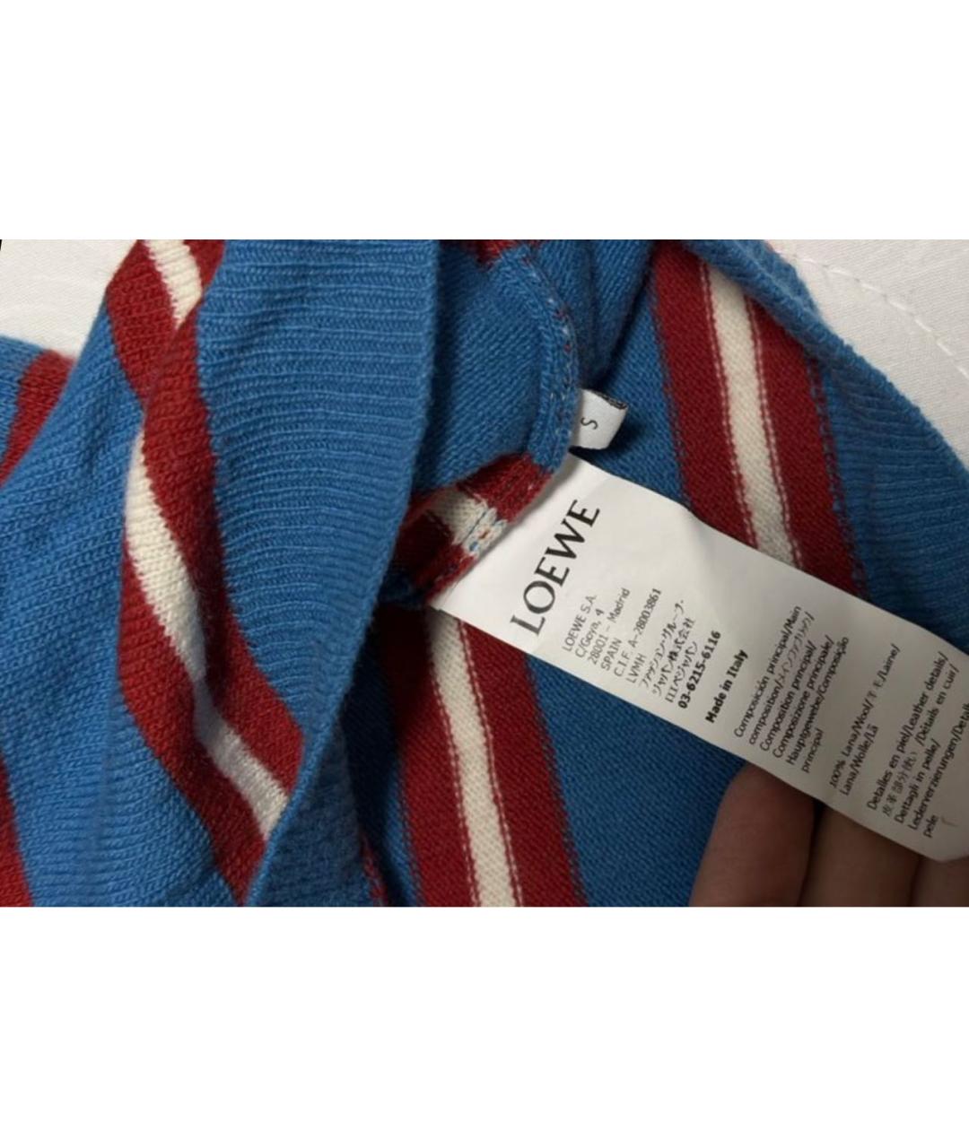 LOEWE Мульти шерстяной джемпер / свитер, фото 6