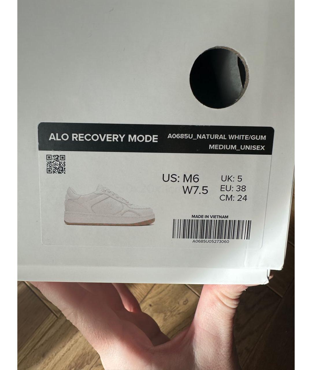 ALO YOGA Белые кеды, фото 6