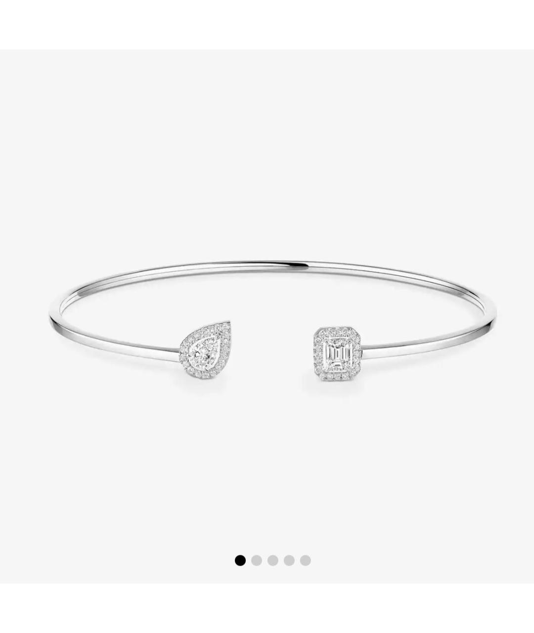 MESSIKA Серебрянный браслет из белого золота, фото 4