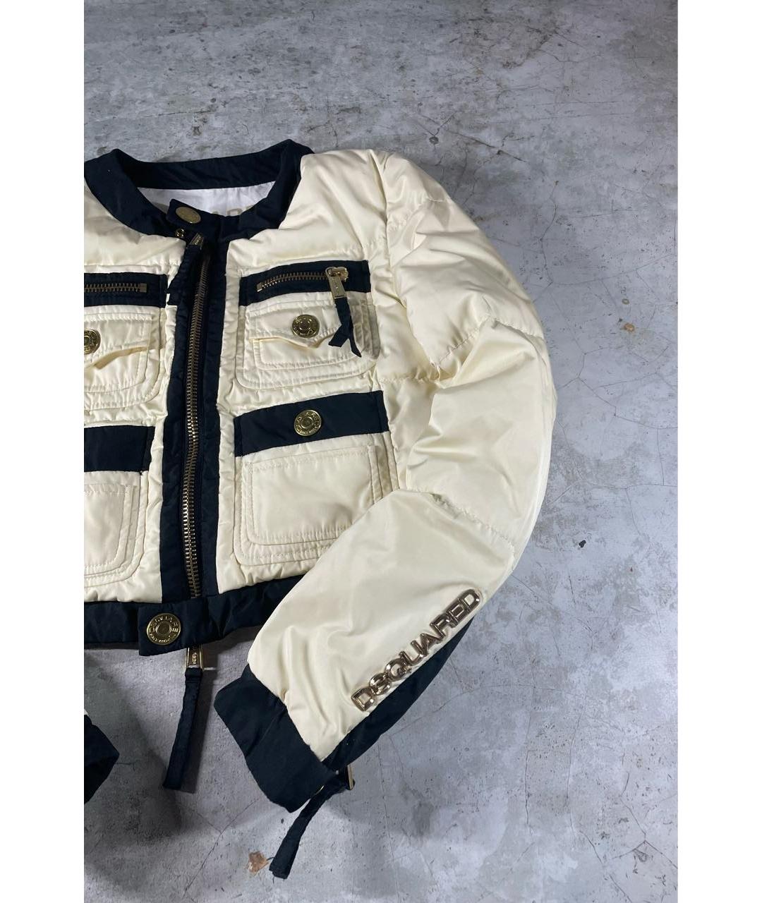 DSQUARED2 Бежевый пуховик, фото 8