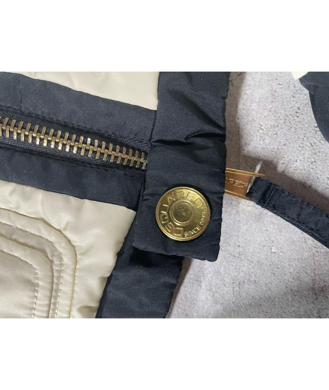 DSQUARED2 Бежевый пуховик, фото 4