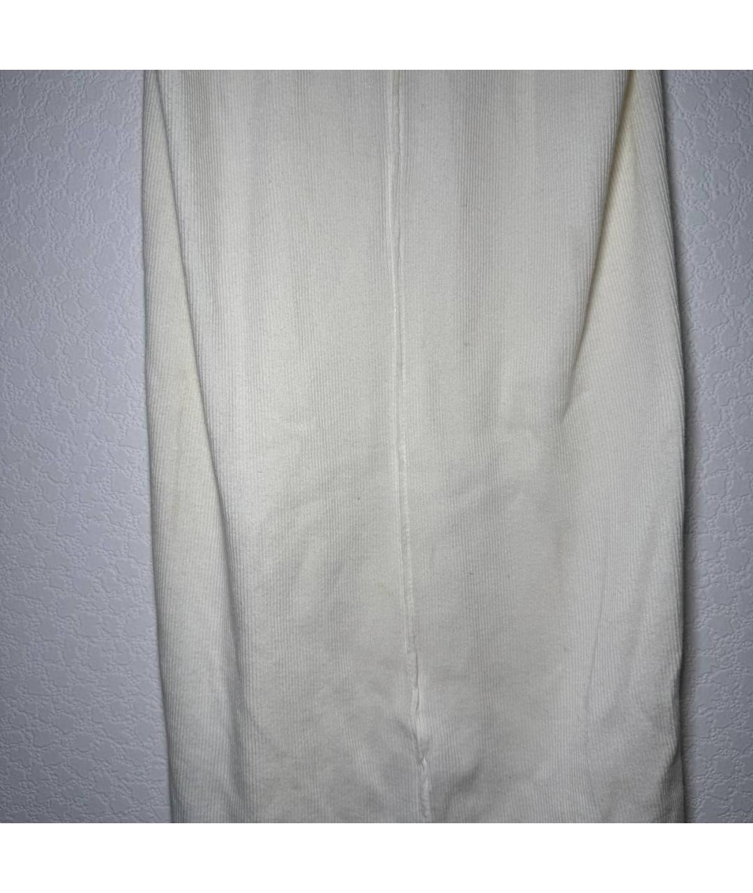 RICK OWENS Белая майка, фото 9