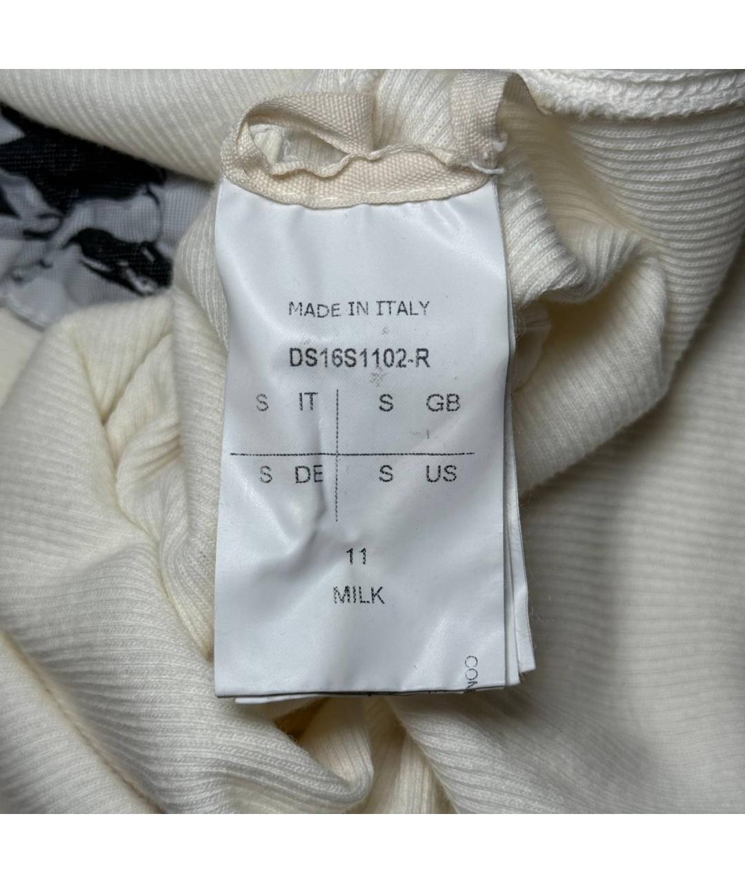 RICK OWENS Белая майка, фото 8