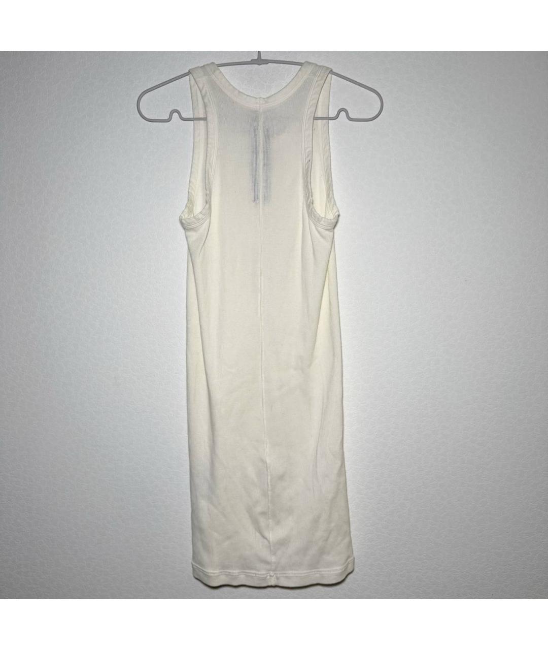 RICK OWENS Белая майка, фото 3