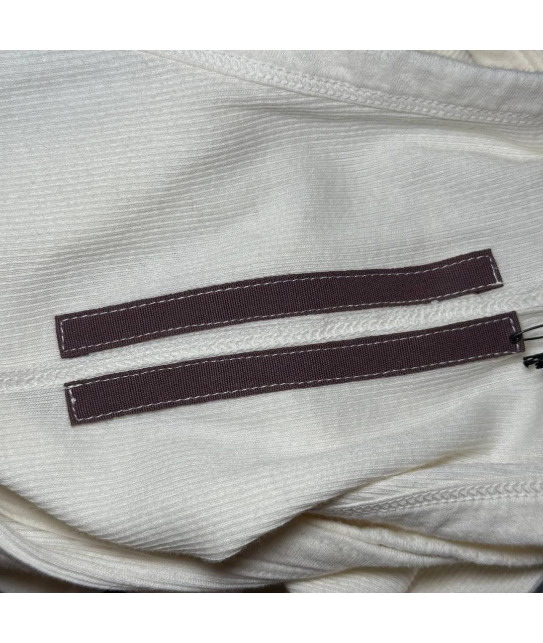 RICK OWENS Белая майка, фото 6