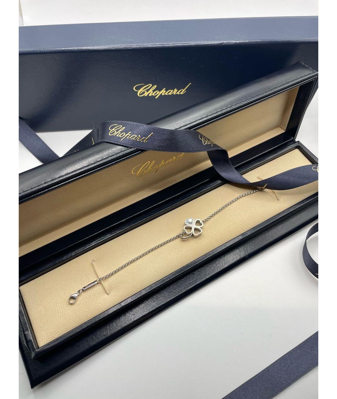 CHOPARD Серебрянный браслет из белого золота, фото 3
