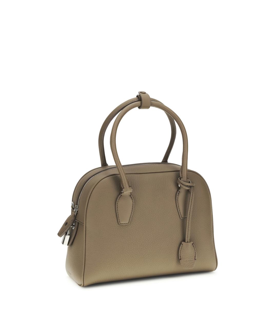 THE ROW Бежевая кожаная сумка тоут, фото 2