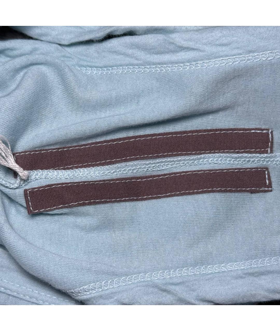 RICK OWENS Голубая майка, фото 4