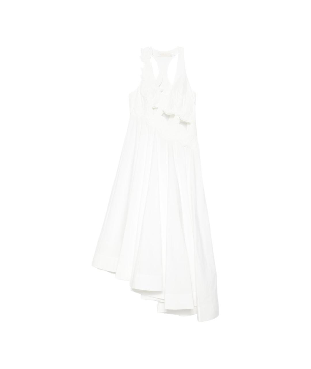 ZIMMERMANN Белое хлопковое платье, фото 1