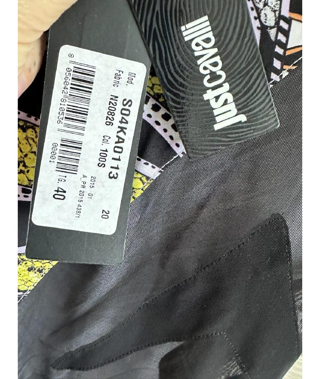 JUST CAVALLI Мульти полиэстеровые спортивные брюки и шорты, фото 5