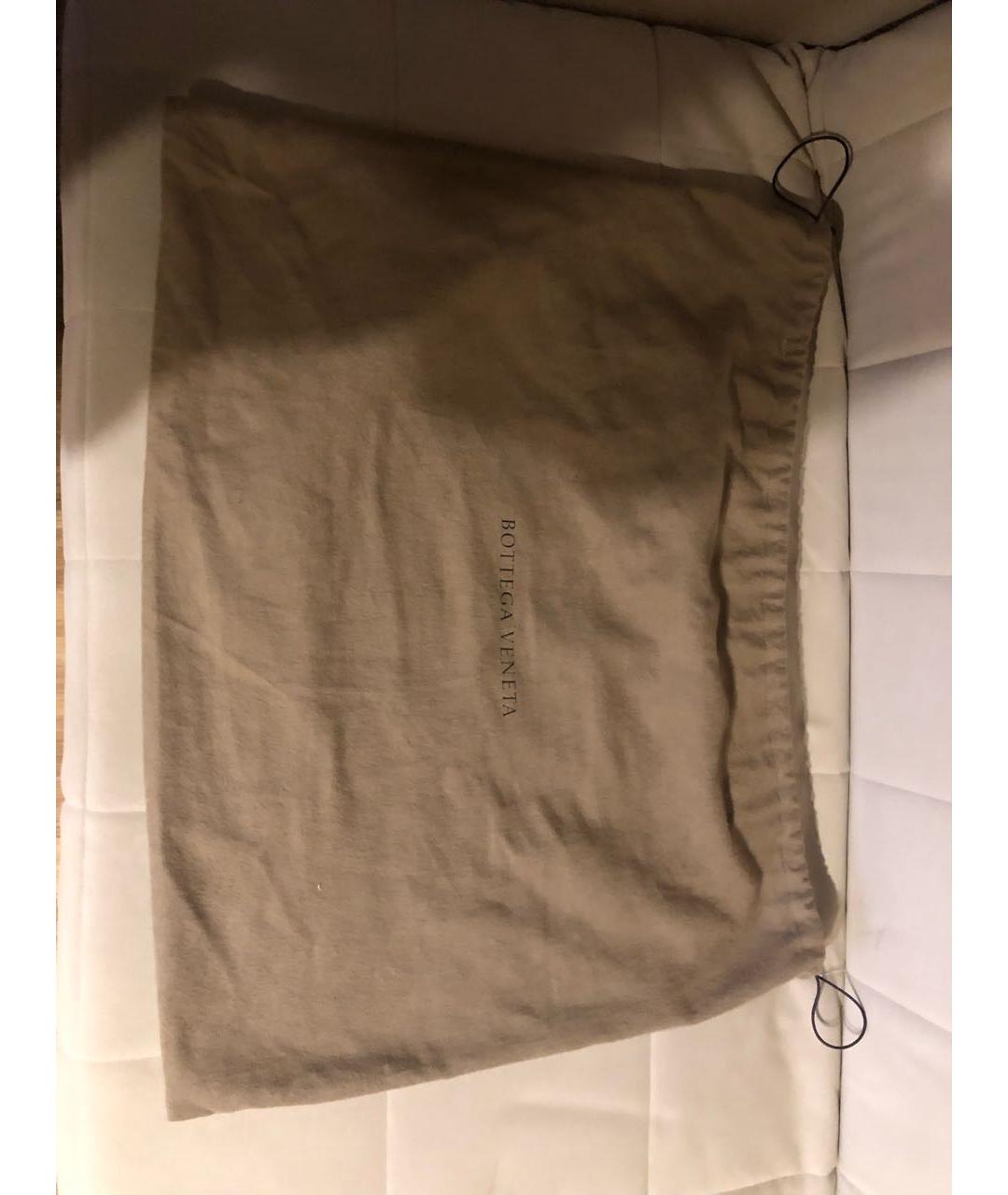 BOTTEGA VENETA Коричневая кожаная сумка тоут, фото 7