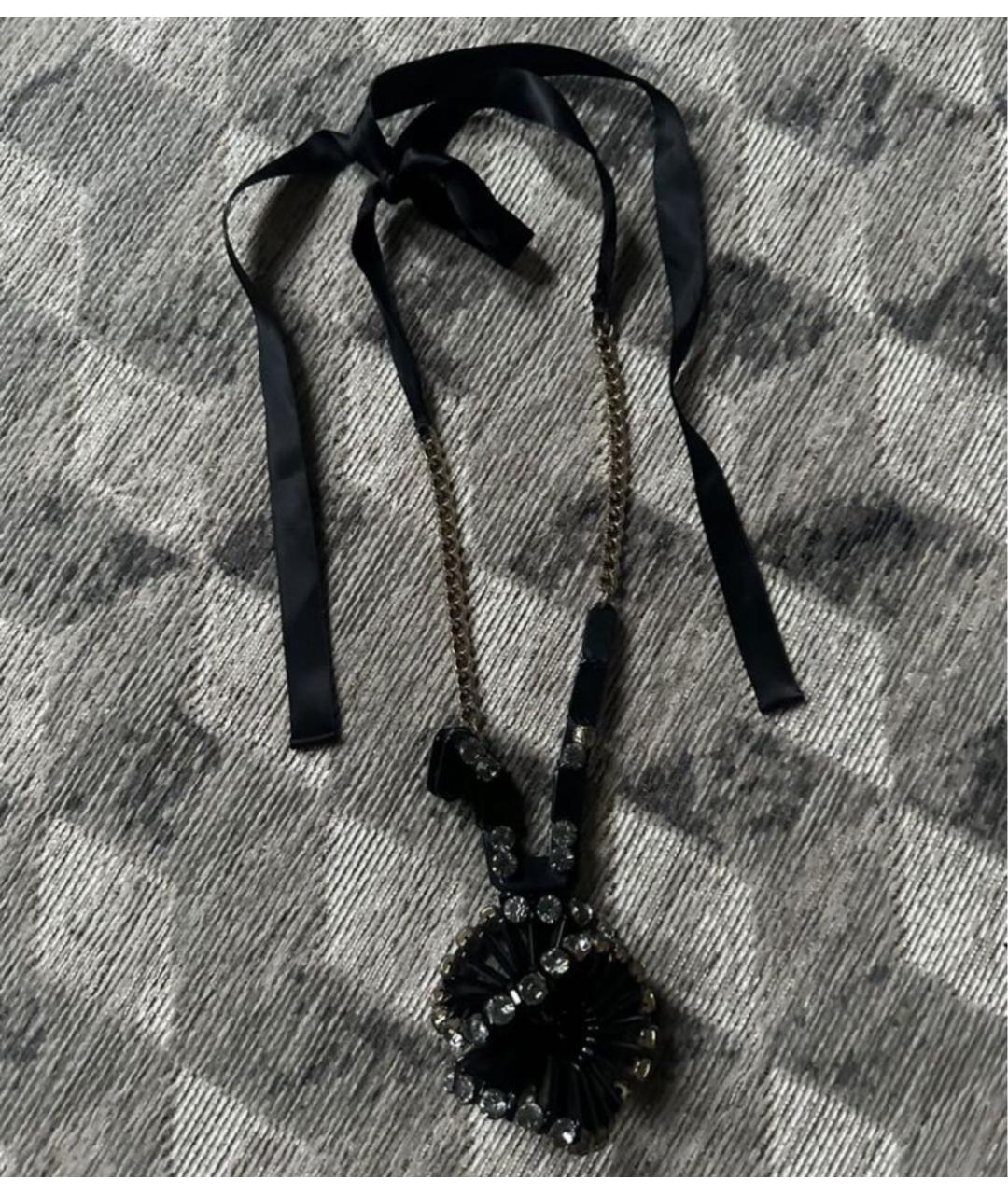 MARNI Черная пластиковая подвеска, фото 9