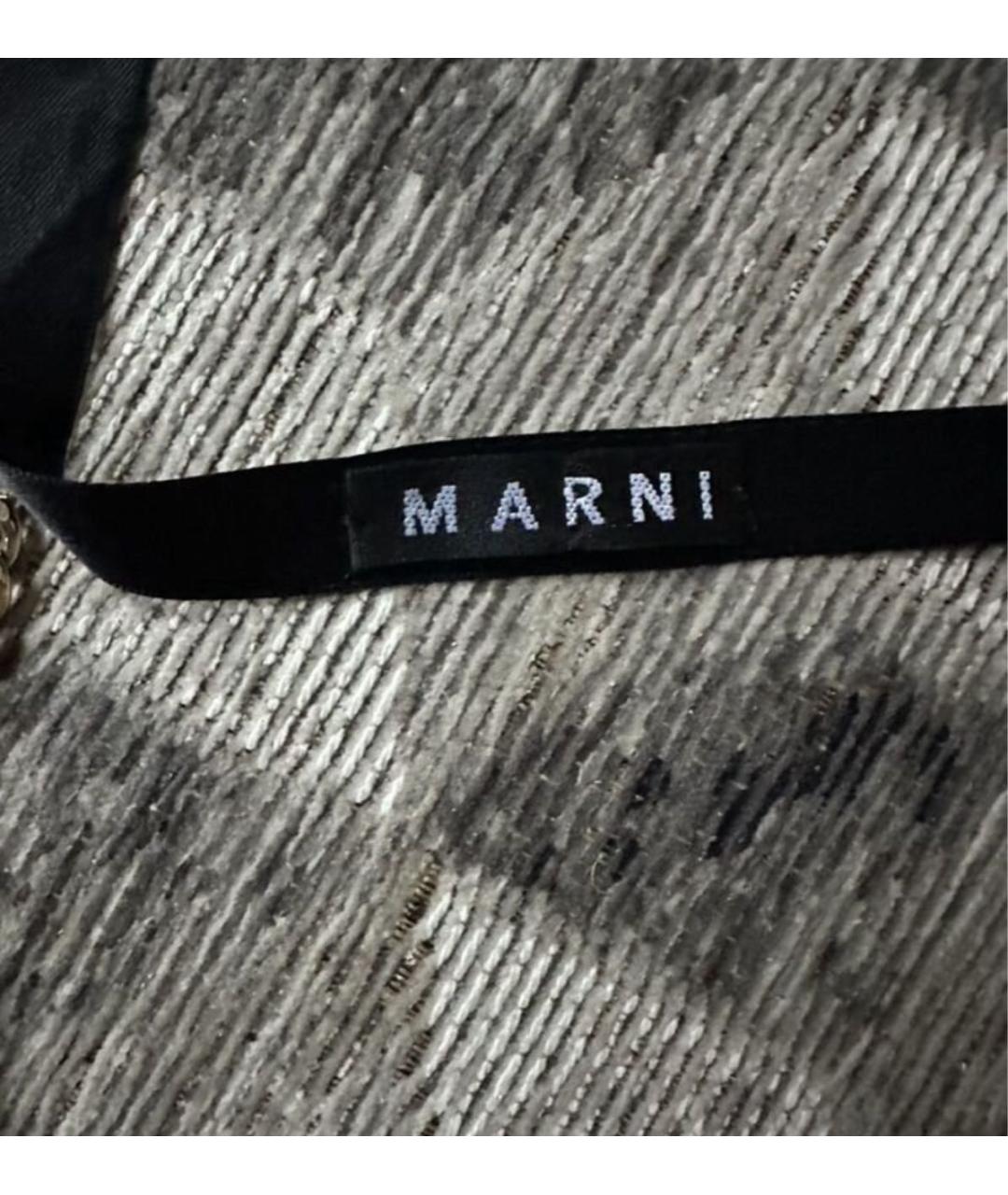 MARNI Черная пластиковая подвеска, фото 4