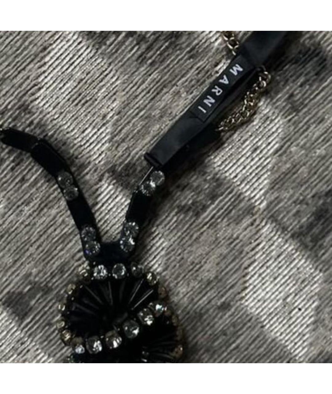 MARNI Черная пластиковая подвеска, фото 8