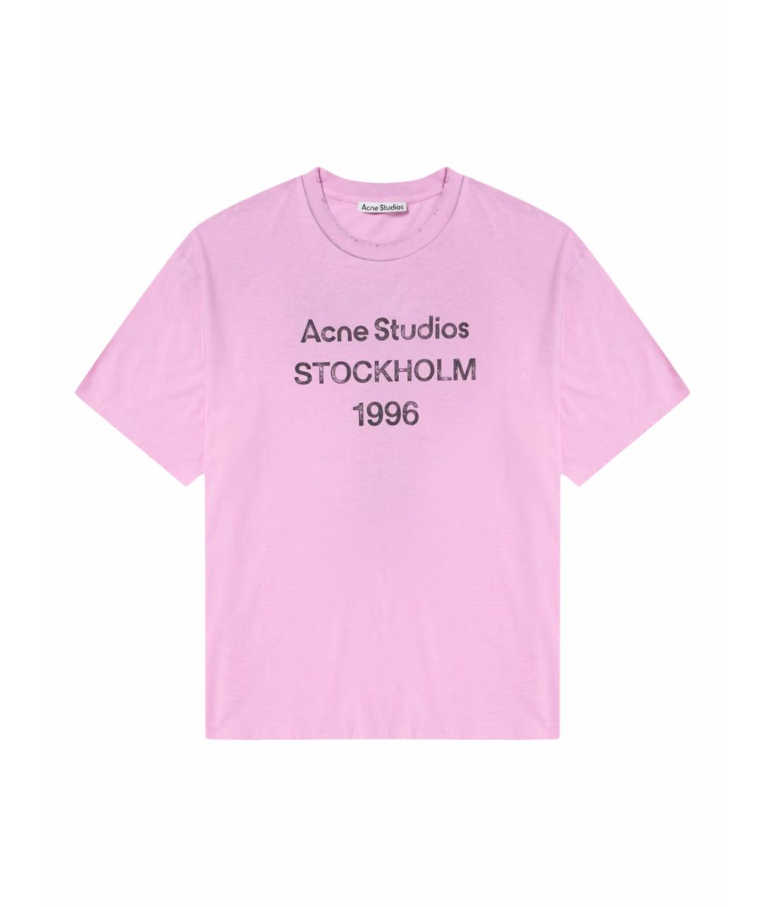 CHROME HEARTS Розовая хлопковая футболка, фото 1