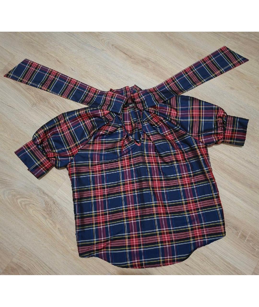 LOVE MOSCHINO Мульти полиэстеровая блузы, фото 2