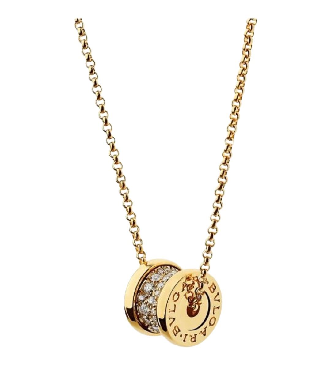 BVLGARI Золотое колье из желтого золота, фото 1