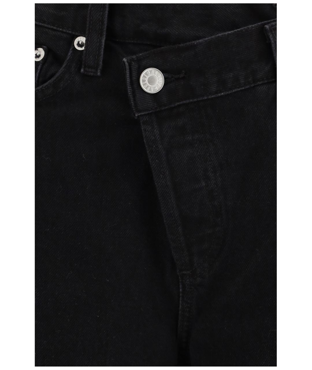 AGOLDE Черные хлопковые прямые джинсы, фото 3