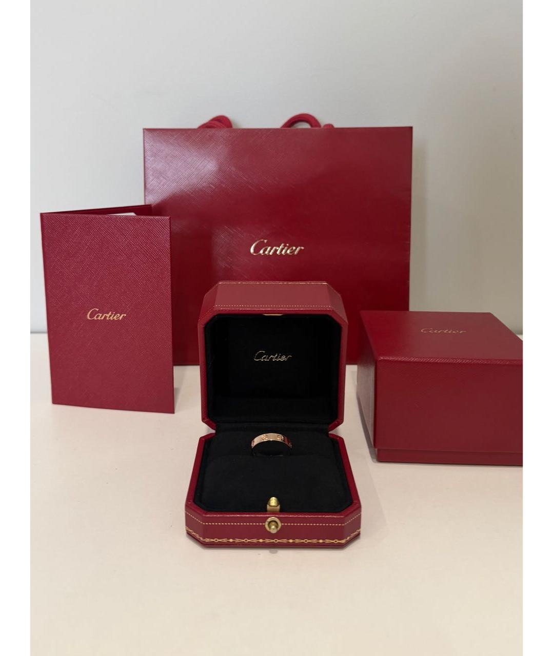 CARTIER Золотое кольцо из розового золота, фото 5
