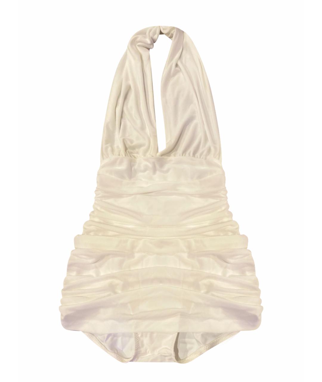 NORMA KAMALI Белый купальник, фото 1