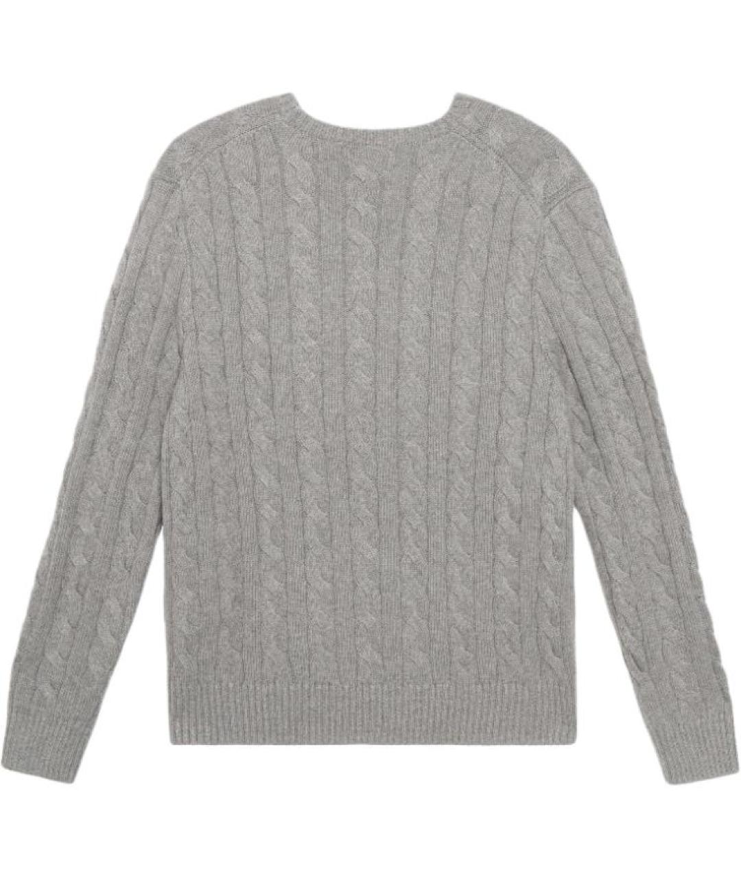 POLO RALPH LAUREN Серый джемпер / свитер, фото 2