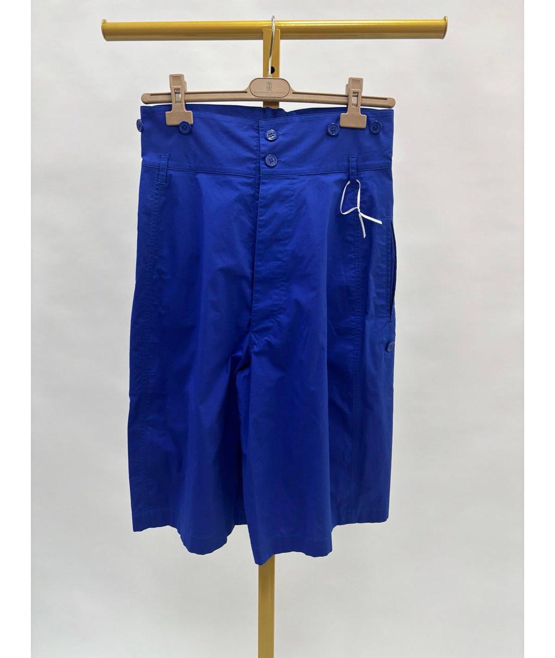 ALEXANDRE VAUTHIER Синий хлопковый костюм с брюками, фото 2