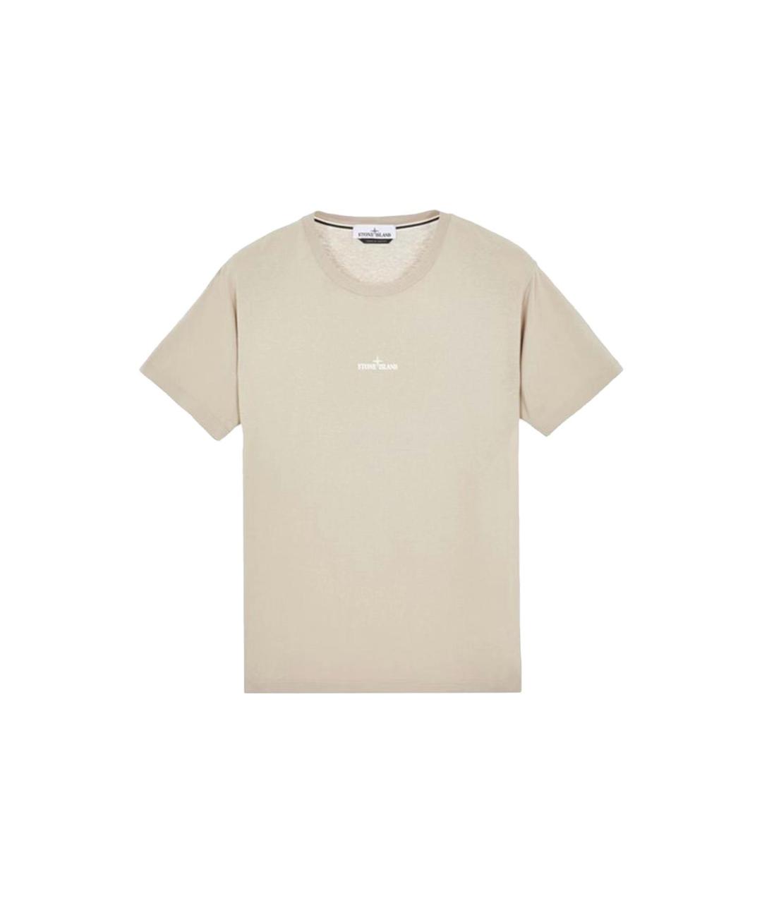 STONE ISLAND Серая футболка, фото 2