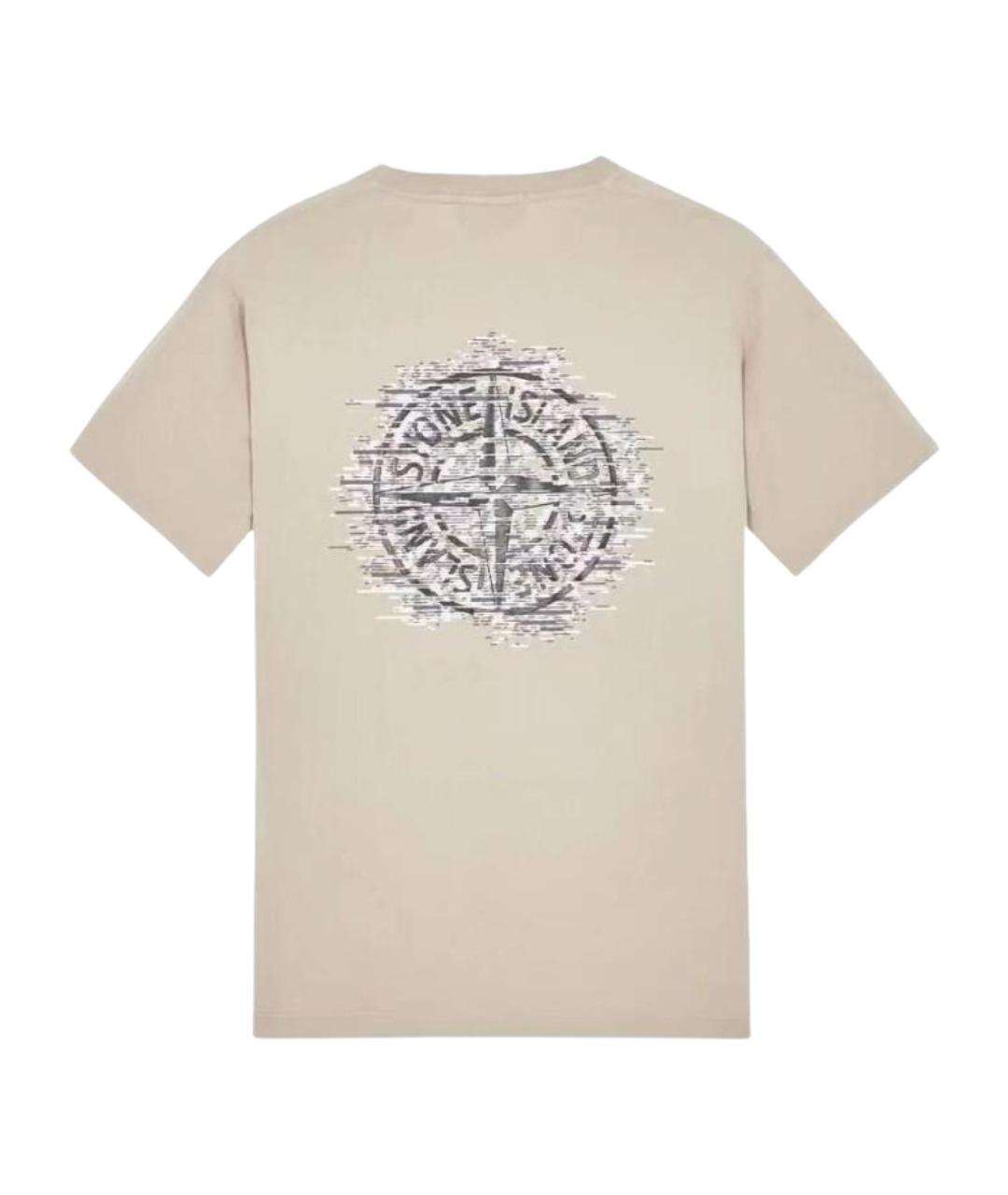 STONE ISLAND Серая футболка, фото 1