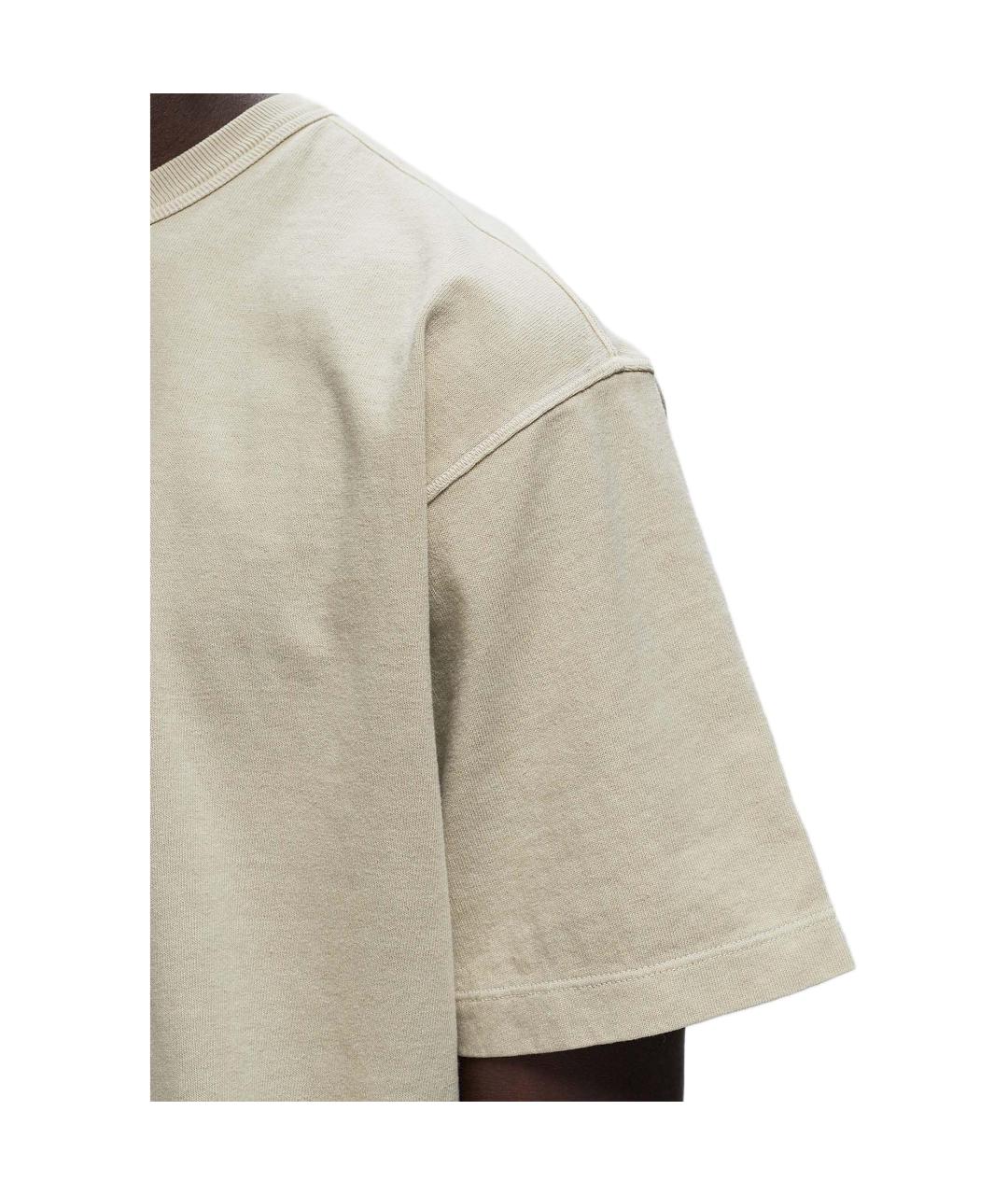 STONE ISLAND Серая футболка, фото 5