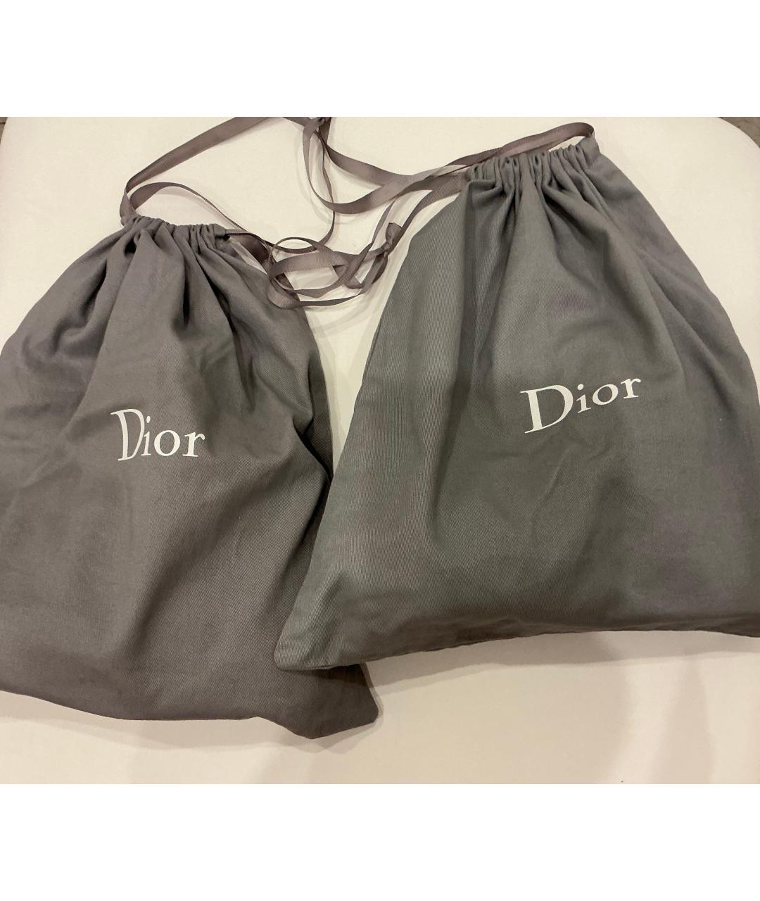 CHRISTIAN DIOR Черные текстильные кеды, фото 9