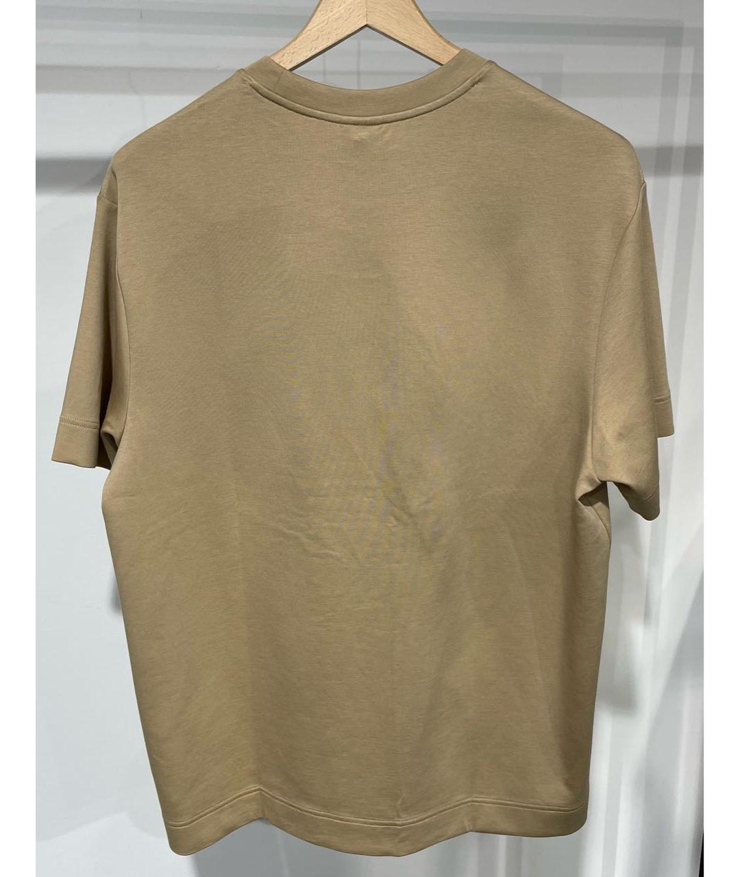BOGNER Бежевая хлопковая футболка, фото 8