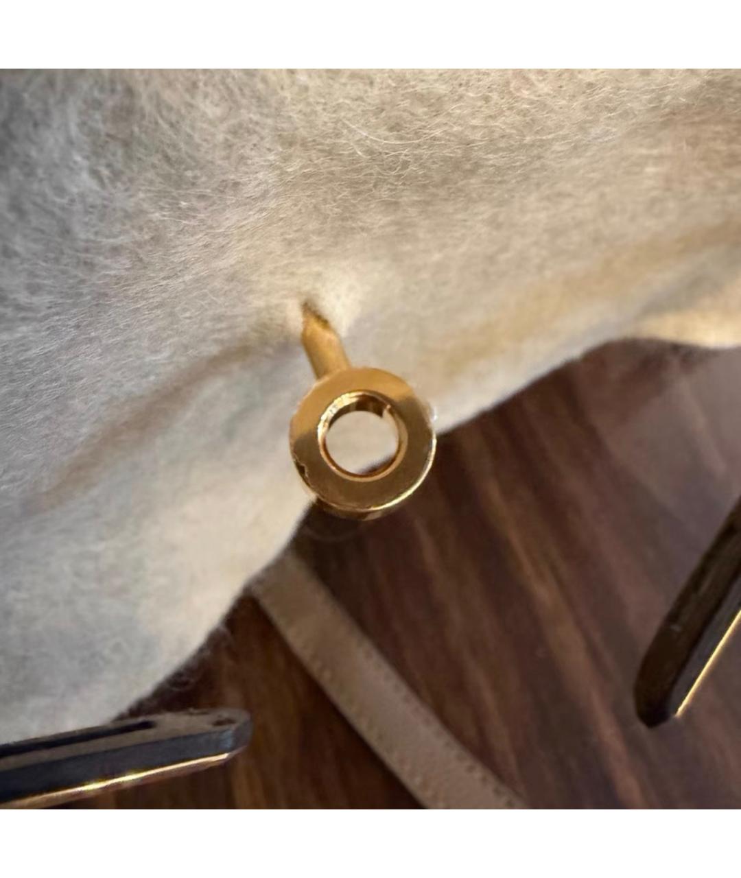 HERMES Коричневая кожаная сумка через плечо, фото 6