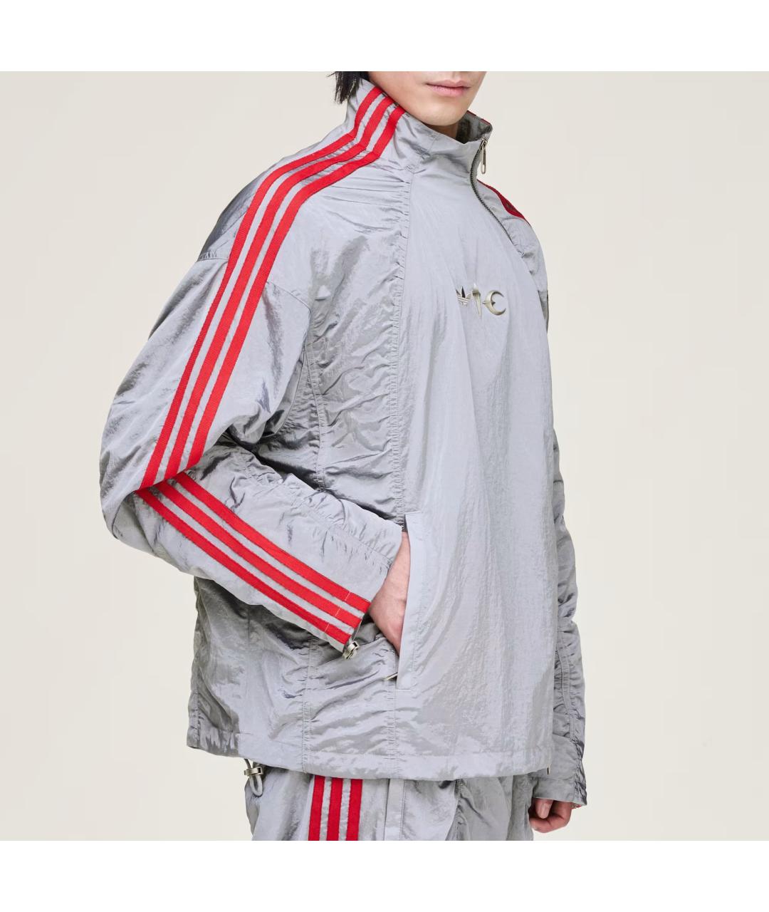 ADIDAS Серебряная куртка, фото 4