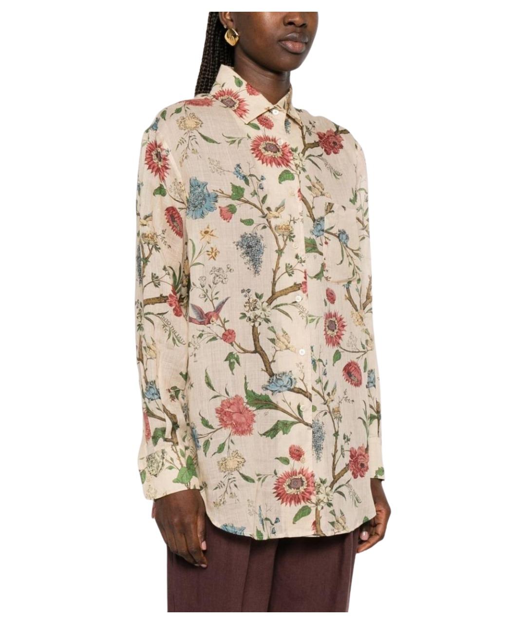 INTO THE EAST Мульти рубашка, фото 4