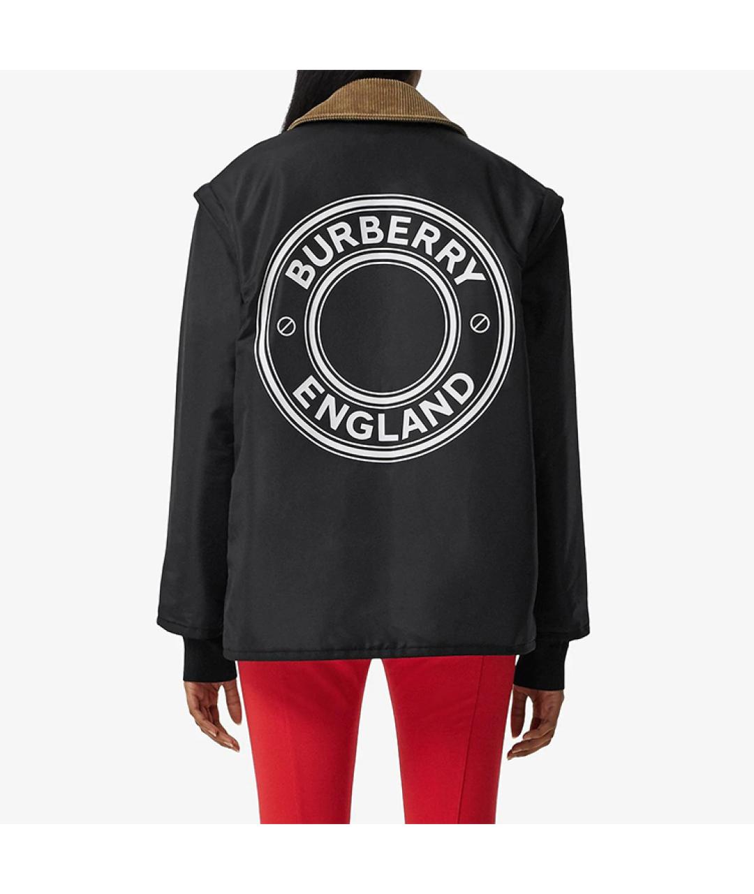 BURBERRY Черная куртка, фото 5
