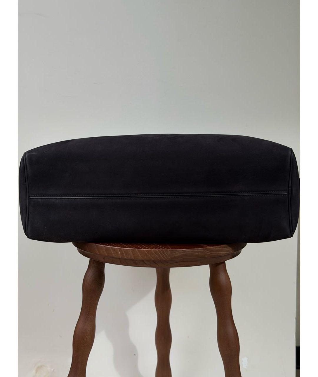 THE ROW Черная замшевая сумка через плечо, фото 5