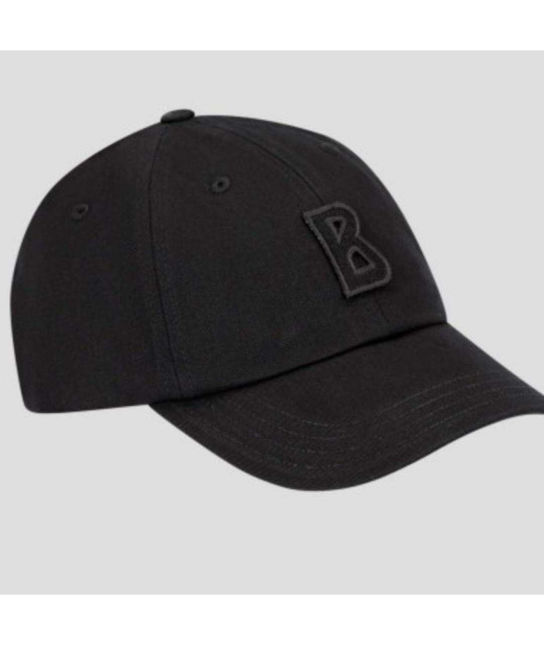 BOGNER Черная хлопковая кепка/бейсболка, фото 5