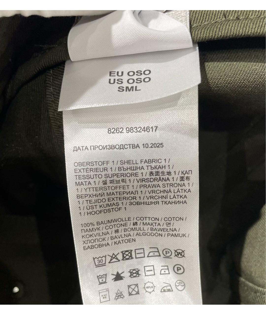 BOGNER Черная хлопковая кепка/бейсболка, фото 3