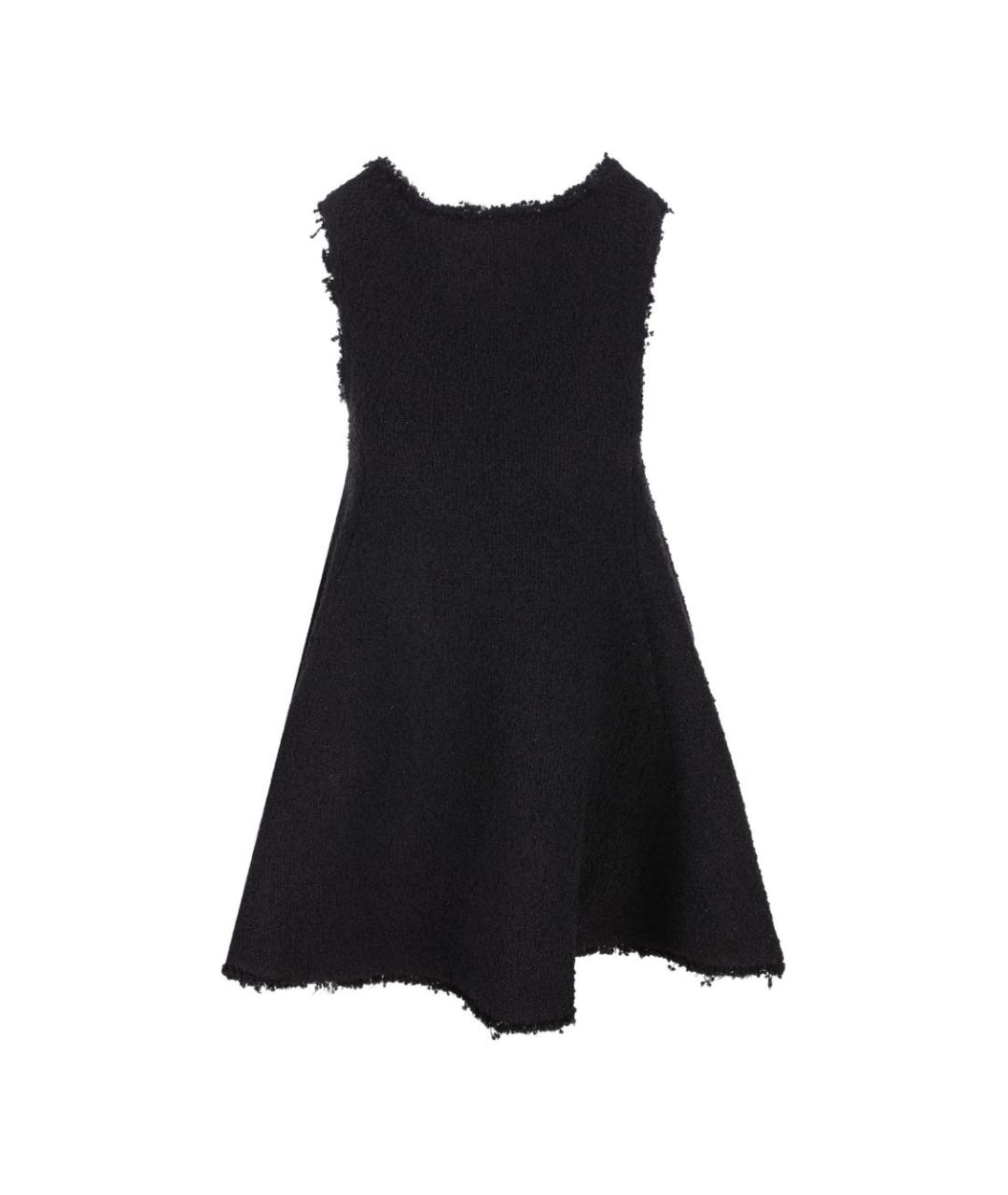 CELINE Черное хлопковое повседневное платье, фото 1