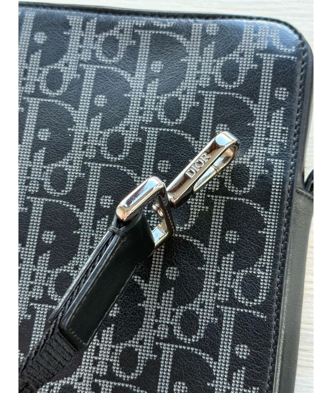 CHRISTIAN DIOR Черная сумка на плечо, фото 4