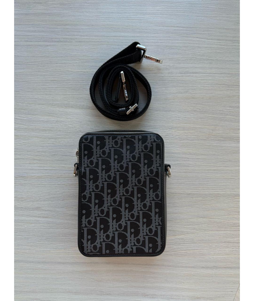 CHRISTIAN DIOR Черная сумка на плечо, фото 8