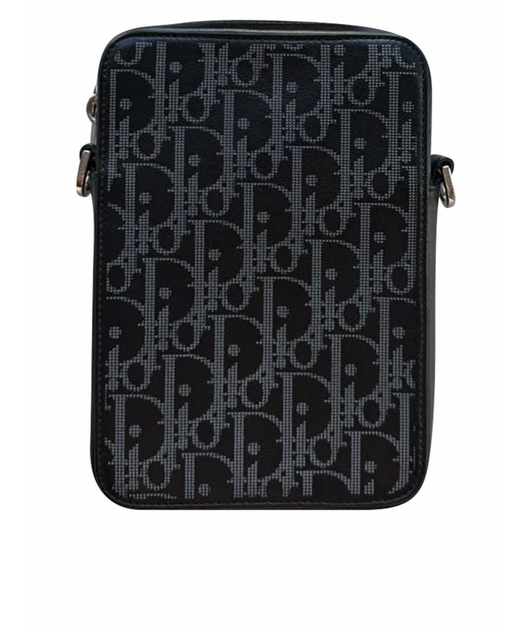 CHRISTIAN DIOR Черная сумка на плечо, фото 1