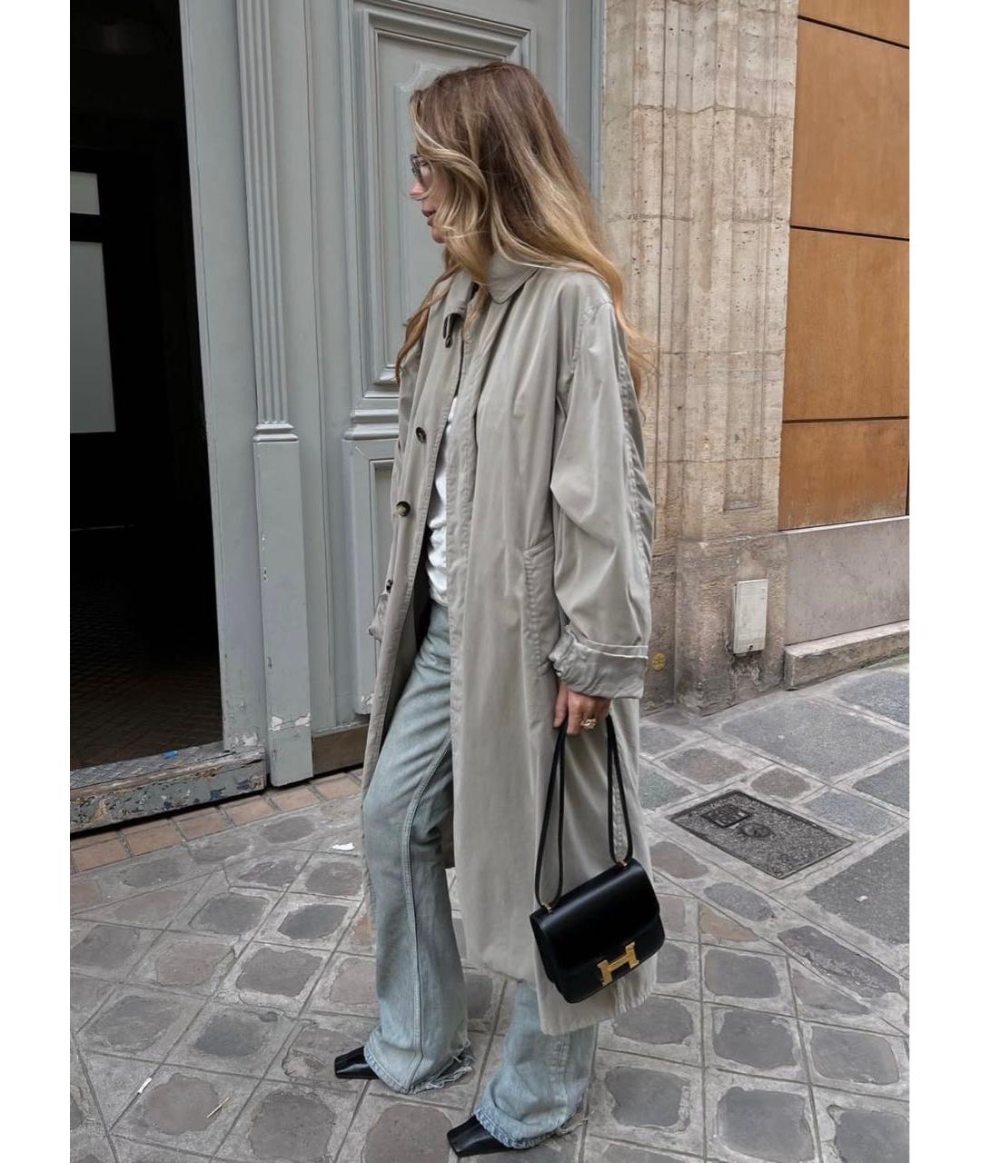 MAISON MARGIELA Бежевый тренч/плащ, фото 3