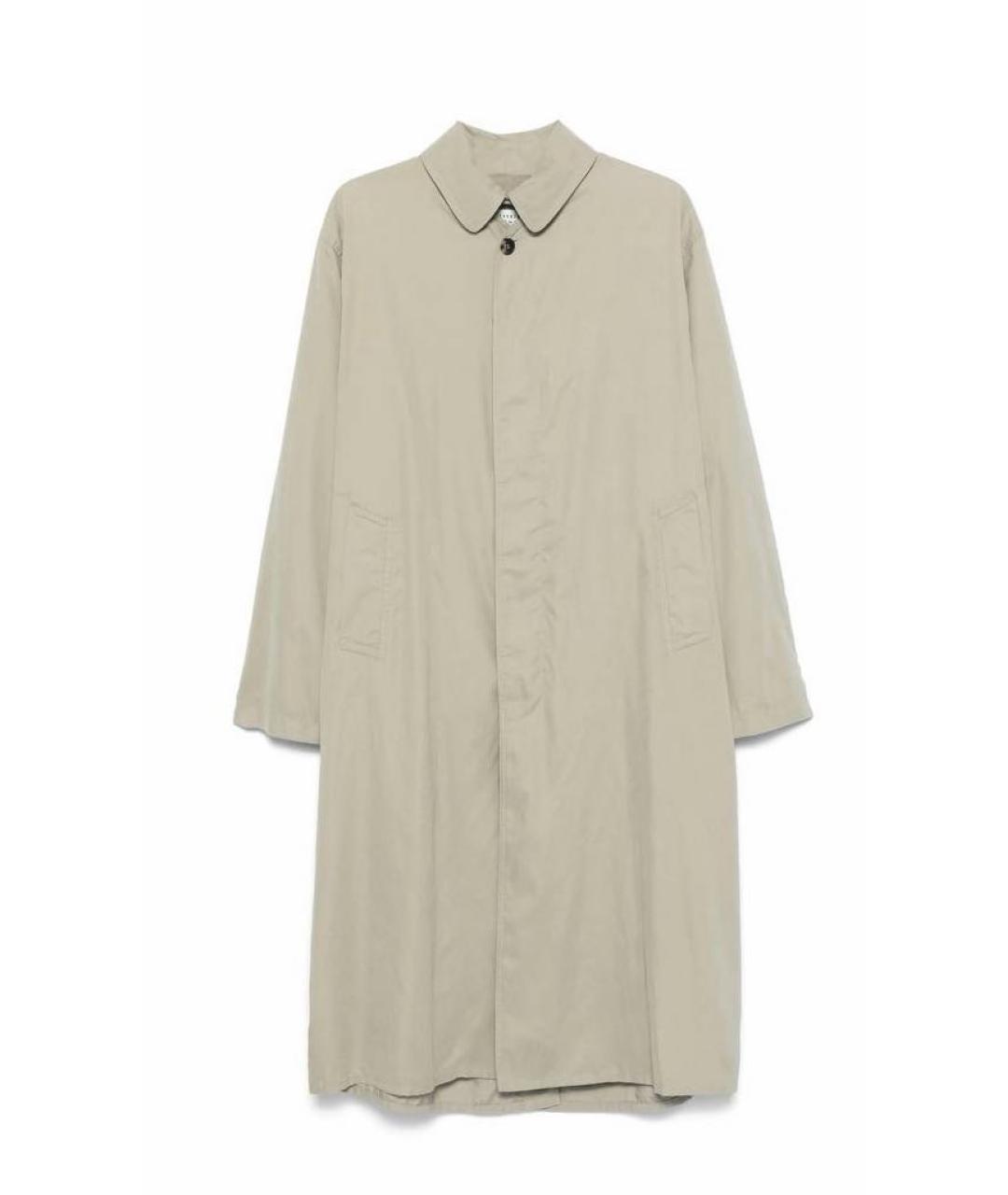 MAISON MARGIELA Бежевый тренч/плащ, фото 9