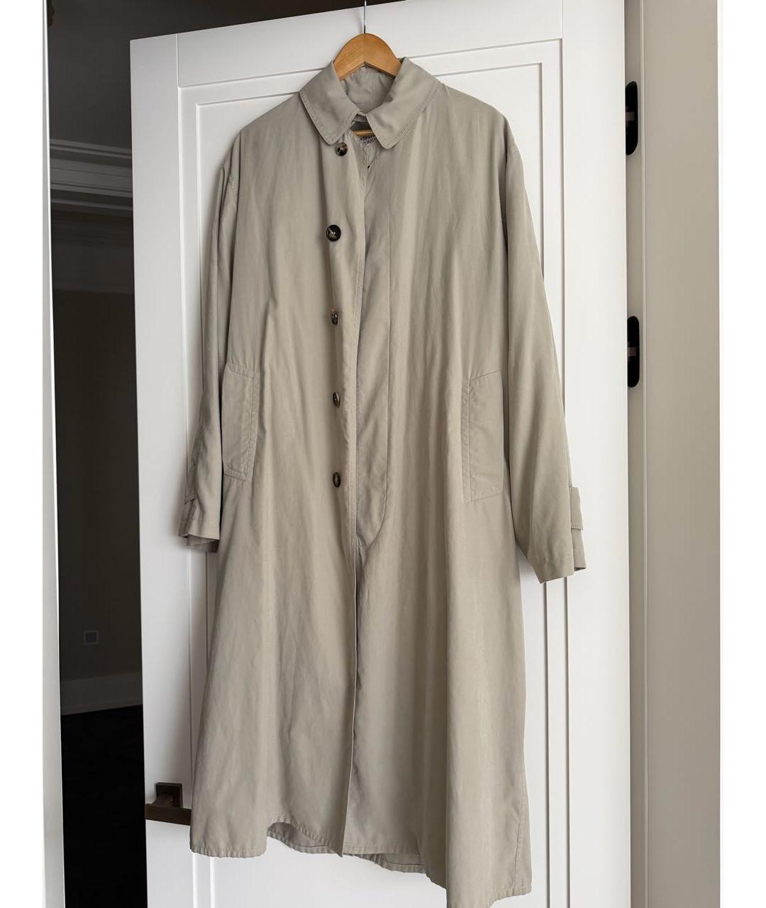 MAISON MARGIELA Бежевый тренч/плащ, фото 4
