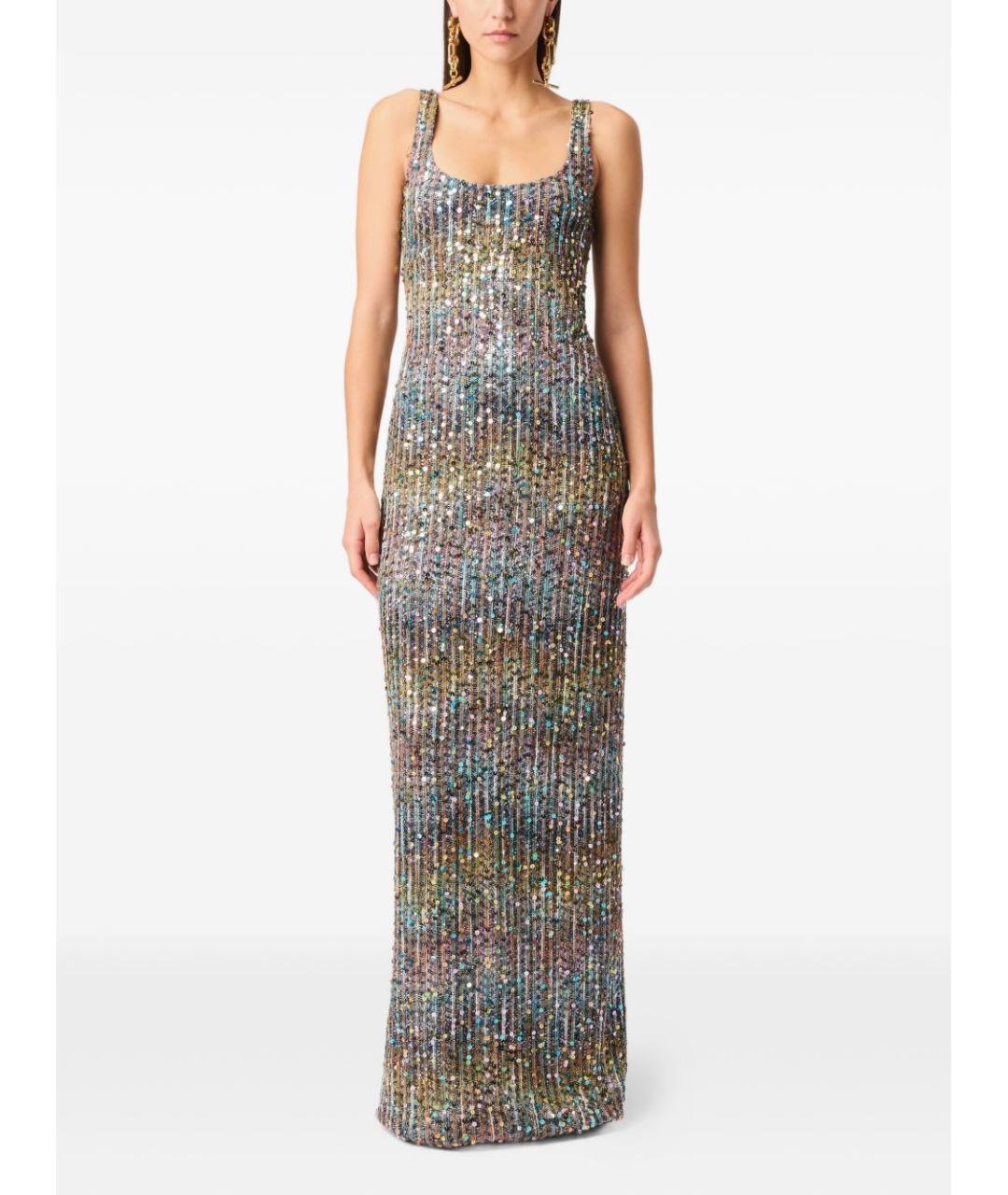 MISSONI Коричневое хлопковое повседневное платье, фото 3
