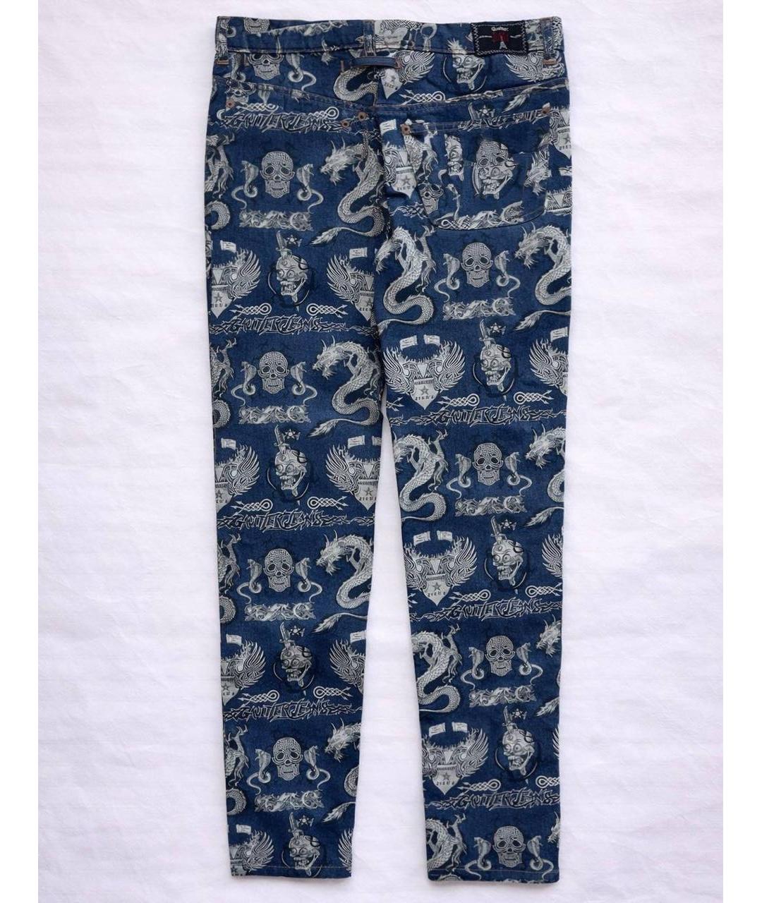 JEAN PAUL GAULTIER Хлопковые прямые джинсы, фото 2