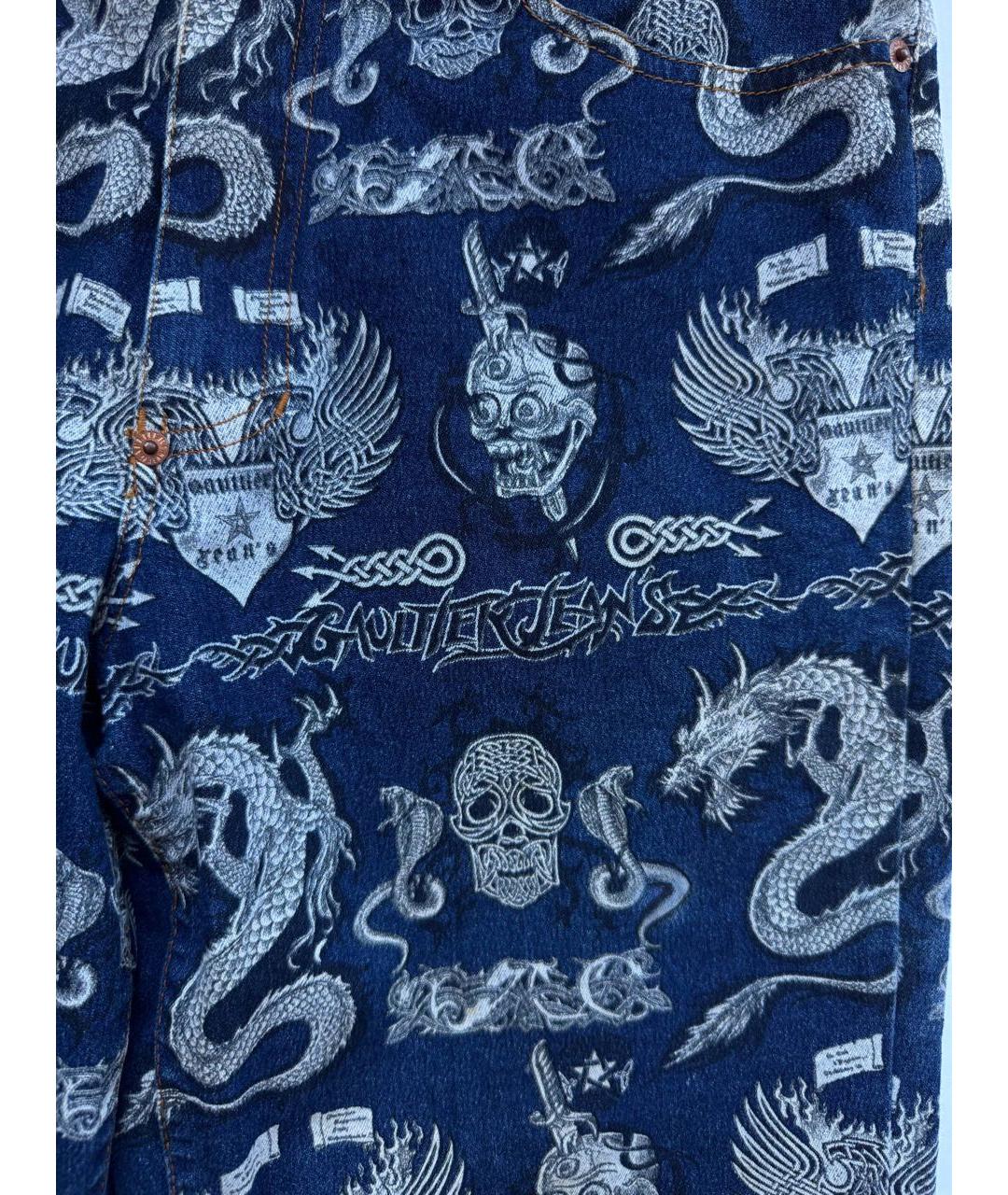 JEAN PAUL GAULTIER Хлопковые прямые джинсы, фото 3