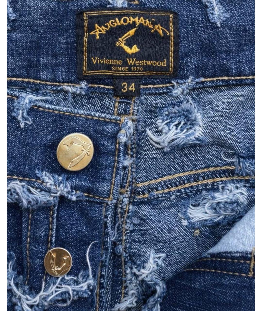 VIVIENNE WESTWOOD Прямые джинсы, фото 5